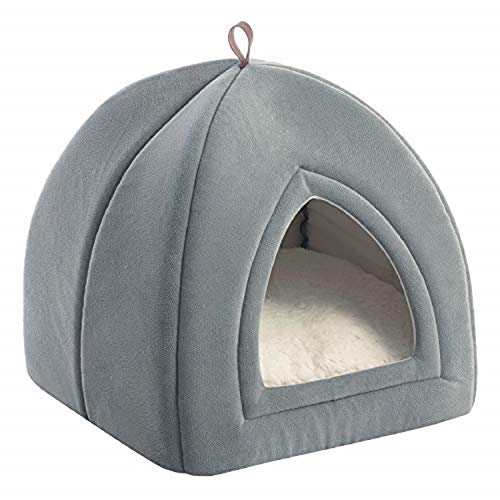 BEDSURE Cat Cave Bed Igloo Small Cat Tent Bed House with Removable
