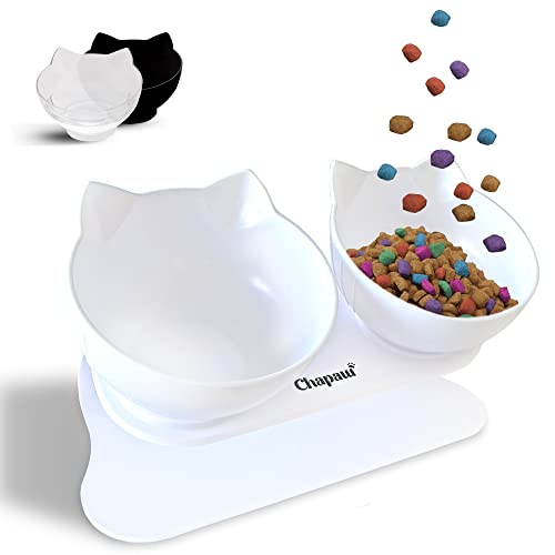 Cat bowls, Raised Cat Bowl With Stand Anti Vomiting Choking Perfect