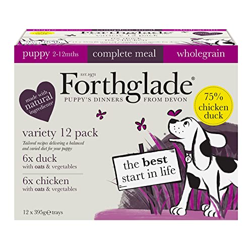 Forthglade Complete Natural Wet Dog Food Wholegrain Variety Pack (12