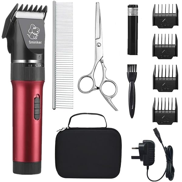 Illustration of Low Noise Dog Grooming Table Clippers For Anxious Owners