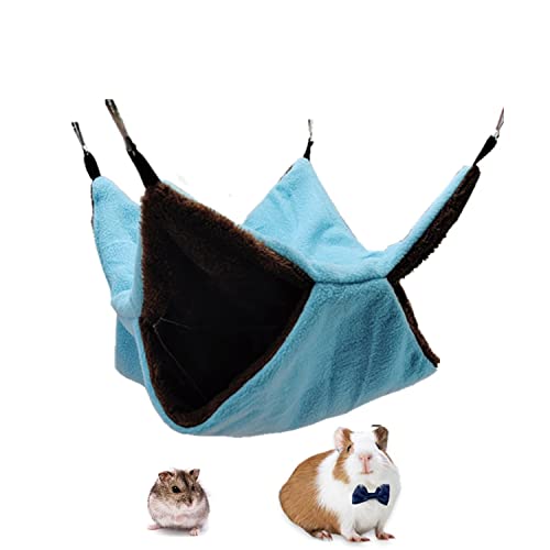 Sunrises 1 Piece Hamster Hanging Bed with TowLayer Hanging Bed Plush