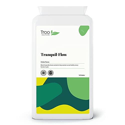 TranquilFlow 120 Tablets Urinary and Kidney Support for Pets